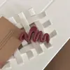 Pinza de Pelo Ondulada Colorida Dopamina para Mujer con Cabello Grueso, Nuevo Estilo Verano 2026 Pinza de Tiburón Accesorio para el Cabello para la Parte Posterior de la Cabeza