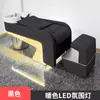 Venta Directa de Fábrica Cama de Champú Cerámica para Barbería Cama de Enjuague Semi-reclinable Cama para Salón de Peluquería Cama de Champú Estilo Celebridad de Internet