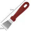 Raspador de grasa de acero inoxidable, raspador de limpieza de cocina, raspador para descongelar refrigerador, raspador removedor de adhesivos para campana extractora de cocina, cuchillo de limpieza