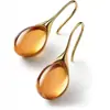 Fábrica Transfronteriza Hongdi Pendientes de Gancho Geométricos con Forma de Lágrima Europeos y Americanos Pendientes de Moda para el Trabajo Accesorios de Oreja Frescos y Dulces para Fiestas