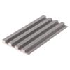 Panel de celosía de madera maciza Panel de la Gran Muralla Panel de pared de madera ecológica Panel de pared de fondo de TV Forma cóncava-convexa Panel decorativo chino nuevo famoso en Internet