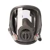 Máscara de Gás Tóxico 6800A para Poeira, Tinta Spray, Amônia, Formaldeído Químico, Proteção contra Incêndio, Máscara Facial Inteira
