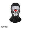 Protección Facial para Otoño e Invierno Máscara de Motocicleta a Prueba de Viento Antideslizante Cara Divertida Gorro Cálido Forrado de Felpa Casco de Ciclismo