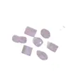 Arte de Unhas Alta Definição Glitter Triturado Rachado Flor de Gelo Joia de Diamante Rosa Claro Ovo de Pombo Quadrado Gordo Flor de Gelo Triturada Joia de Diamante para Unhas