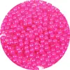 Perlas Artificiales de Colores ABS Alto Brillo Agujero Recto Pulidas al Agua Perlas Redondas de Plástico Accesorios para Pulseras Colgantes Joyería Venta al por Mayor