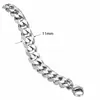 Collar NK de acero de titanio europeo y americano que no se decolora para hombre, pulsera versátil de moda para mujer, accesorios de cadena cubana, joyería personalizada para parejas