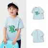 Balabala Roupas Infantis Camiseta de Manga Curta Infantil Tops para Meninos Roupas Infantis 2025 Novas Roupas de Verão Desenho Animado Fofo e Divertido