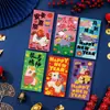 2026 Ano Novo do Cavalo Feliz Ano Novo Estilo Chinês Envelopes Vermelhos Bênção Infantil Desenho Animado Bolsas de Envelope Vermelho Atacado