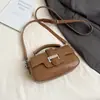 Bolso de Moda Retro Transfronterizo para Mujer 2025 Nuevo Modelo Bolso Cuadrado Pequeño de Alta Gama para el Trabajo Bolso Cruzado Versátil
