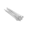 Plata de Ley 925 Redonda de un Solo Círculo Hecha a Mano DIY Joyería Pulsera Collar Conexión Final Accesorios Fábrica Stock Listo Entrega 48H