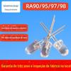 CRI Alto Display Dedo RA70/80/85/90/95/97/98 Destaque f3/3mm Esfera Luz Branca Concentrador Cabeça Redonda LED