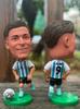 Figuras de Selecciones Nacionales Temáticas de Fútbol: Yamal, Haaland, Brasil, Argentina, España, C. Muñecos de Ronaldo, Messi