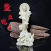 Escultura de frutas marfim peixe banhado a ouro Bodhisattva Guanyin decoração de escritório sala de estar caixa de presente fabricantes atacado