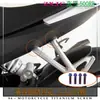 Tornillos de aleación de titanio para motocicleta Zxjc Zhang Xue 500 Rr, Tornillos modificados, Titanio quemado dorado, Negro caramelo