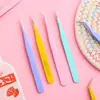 Pinzas Multifuncionales de Moda para Manualidades DIY y Journaling, Pinzas Pequeñas de Color Macarrón