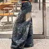 Pantalones de mezclilla estilo retro americano transfronterizos, nueva colección otoño/invierno, con lavado pesado y acabado desgastado, corte holgado y diseño de pierna ancha para hombres y mujeres