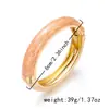 Joyería Popular Transfronteriza Modelo Nuevo 2026 Pulsera Ancha con Goteo de Aceite Estilo Retro Europeo y Americano Pulsera Abierta Exagerada Directo del Fabricante