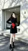 Vestido Retro Estilo Chino Nacional para Mujer, Nuevo Modelo Otoño 2026, Corte Delgado, Negro, Elegante Vestido Cheongsam Modificado