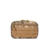 Bolsa accesorio táctica multifuncional, bolsa de almacenamiento exterior de nylon 1000D, riñonera portátil de camuflaje, equipo deportivo de viaje