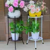 Venta Directa de Fábrica Soporte de Flores de Hierro Multicapa para Plantas Verdes, Plantas Colgantes, Estante de Flores para Balcón, Ahorro de Espacio para Interiores de Sala de Estar Soporte de Plantas Verdes de Pared
