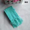 Calcetines para Niños, Leggings de Tres Cuartos con Adorno de Encaje Estilo Verano, Pantalones de Terciopelo con Adorno de Encaje para Niñas, Venta al por Mayor desde el Fabricante