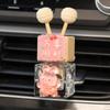Frasco Vazio de Perfume para Carro Frasco de Aromaterapia para Carro Óleo Essencial Aromaterapia Mini Saída de Ar Volatilização e Decoração de Fragrância
