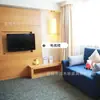 Mobiliario de Hotel Jinglun Habitación Estándar Juego Completo Habitación Doble de Hotel de Lujo Habitación Modelo de Apartamento Habitación Individual Mesita de Noche