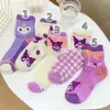 Calcetines Finos Estilo Coreano para Niñas de Primavera y Otoño Calcetines Nuevos para Niños Calcetines Antideslizantes para Niñas Pequeñas Calcetines de Media Pantorrilla para Niños de Primavera y Otoño