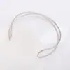 Europeu e Americano Novo Mais Vendido Elegante Simples Metal Geométrico Braçadeira Cruzada Pulseira de Braço Superior Aberta Ajustável Pulseira Joia