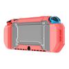 Adequado para Case Protetora Nintendo Switch Oled TPU+PC Casca Protetora Switch Integrada Específica para Oled Anti-Queda