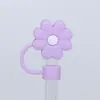 Tapa para Popote Stanley 10mm Diámetro Grande PVC Popote Suave Tapa Muñeco de Dibujos Animados Tapa Antipolvo Mayoreo