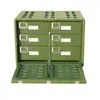 Caja Rotomoldeada, Caja Médica de Segunda Generación, Caja de Fibra de Carbono, Caja de Suministros para Preparación de Combate, Caja Médica de Segunda Generación para Emergencias de Combate en Campo, Sellada