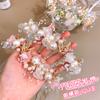 Diademas, Diademas de Alta Gama, Diademas para Niños, Dulces Guirnaldas de Perlas para Bebés Princesas, Accesorios para el Cabello de Niñas, Estilo Princesa