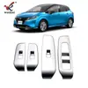 Adecuado para Nissan 21 Note E13 Modificado Botón de Elevación de Vidrio Interior de Puerta Tablero de Interruptores Marco Decorativo Especial