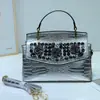 Bolso Tote de Cuero Genuino 2025 Nuevo Estilo de Moda para Madres de Mediana Edad, Elegante Bolso de Hombro Cruzado de Cuero Genuino para Mujeres