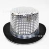 Chapéu de Jazz Lantejoula Chapéu de Mesa para Performance Chapéu de Styling Chapéu de Feltro Não Tecido Chapéu Hip-Hop Adulto Exportação