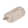 Bolsa para pasaporte, bolsa antirrobo, riñonera para correr, billetera personal para hombres y mujeres, adecuada para viajes al extranjero y deportes, antirrobo, delgada e invisible