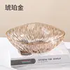Uau Luxo Acessível Prato de Frutas Sala de Estar de Casa Mesa de Centro Cesta de Frutas Display de Doces e Salgadinhos Prato de Frutas Secas Prato de Salgadinhos