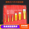 Shu Gong Cinzel Stone Worker Ponta Plana Cinzel Cinzel Manual Liga Aço Tungstênio Cinzel Ferro Ferramenta Ponta Plana Cinzel Cimento