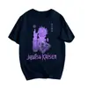 2025 Nueva Camiseta de Anime Japonés Jujutsu Kaisen para Padres e Hijos de Manga Corta de Verano con Estampado Ropa Deportiva