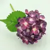 Flor Artificial Mini Hortensia Individual con Pétalos de Cinco Puntas, Adecuada para Muros de Flores de Boda, Decoraciones de Pasillo con Flores de Seda y Flores Artificiales