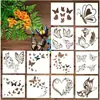 Serie transfronteriza más vendida de plantillas de mandala huecas, animales, inglés, cuatro estaciones, plantillas de pintura, directo del fabricante para venta al por mayor
