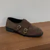 Sapatos Femininos de Couro Estilo Britânico Retrô com Salto Grosso, Novos Sapatos de Encaixe Casuais Versáteis 2025, Sapatos de Salto Baixo
