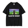 Camiseta Divertida de Meme de Kanye West para Hombre Estilo Hip Hop Rap Vintage