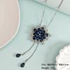 Cadena de suéter de otoño e invierno explosiones largas atmósfera de moda simple alto sentido accesorios de ropa para mujer cadena de suéter para mujer al por mayor