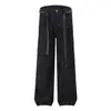 Eleven Bus High Street Marca de Moda Jeans Rectos Sueltos para Hombre Moda Tendencia Jeans con Pedrería Hombre Personalizado