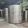 Qiansheng Profesional Venta al por Mayor Tanque de Agua Redondo 304 Horizontal Acero Inoxidable Torre de Agua Techo Hogar Equipo de Almacenamiento de Agua contra Incendios