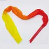 Cintas de Seda de Colores para Danza con Palos para Adultos y Niños, Adecuadas para Baile Cuadrado, Accesorios para Espectáculos de Danza y Presentaciones con Cintas de Danza