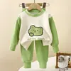 Ropa de casa de otoño e invierno para niños, Ropa de otoño para bebé, Pantalones largos, Conjuntos de ropa interior térmica para bebé, Ropa nueva para niños y niñas, Ropa para niños