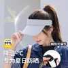 Máscara Facial de Seda Hielo Ruiya para Ciclismo con Protección Solar para Hombres y Mujeres, Protección UV, Parasol, Adelgazamiento Facial, Gorra Visera para Deportes de Verano